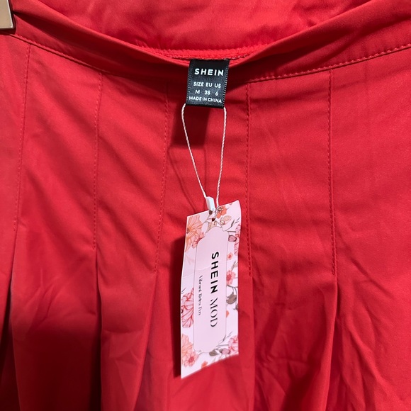 Red Women's Skirt - Picture 5 of 5